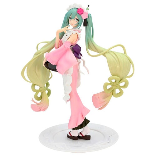 Hatsune Miku Matcha Green Tea Parfait Cherry Blossom figure 20cm