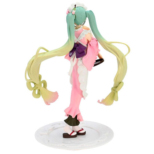 Hatsune Miku Matcha Green Tea Parfait Cherry Blossom figure 20cm