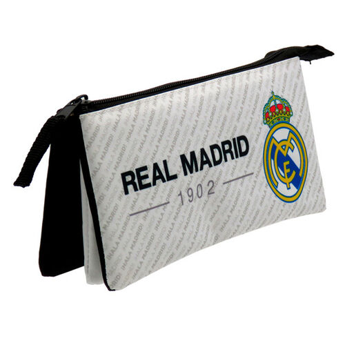 Real Madrid triple pencil case