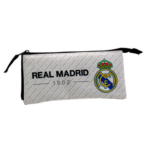 Real Madrid triple pencil case