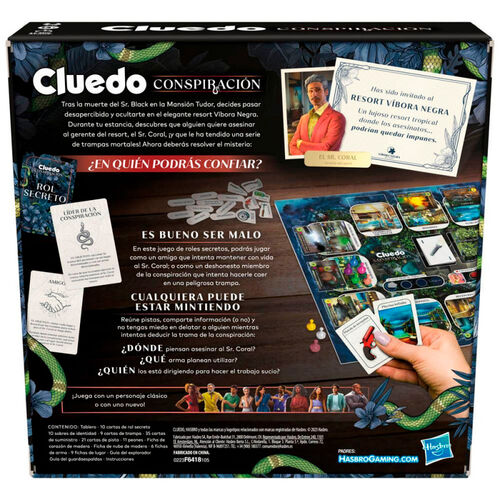 Spanish Cluedo Conspiracy board game