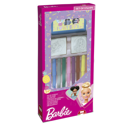 Barbie stationery blister pack 13pcs