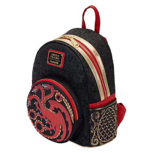 Mochila Targaryen La Casa del Dragon Juego de Tronos Loungefly 26cm