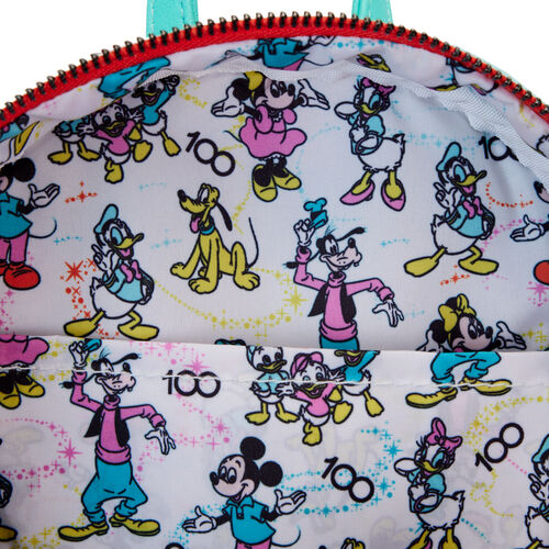 Mochila + Diadema Orejas Mickey & Friends Classic Disney 100 Loungefly 26cm