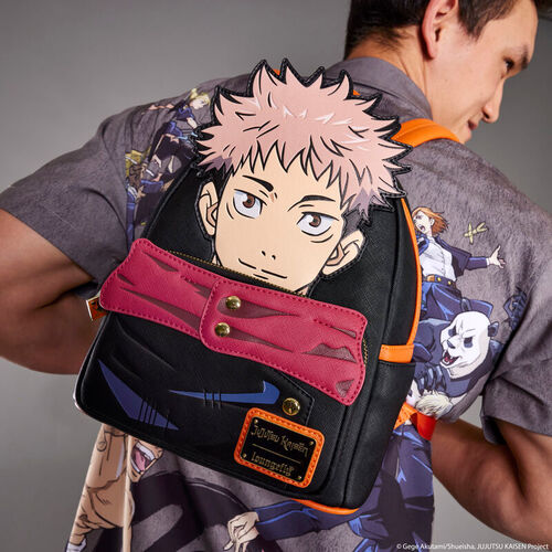 Mochila Yuji Itadori Jujutsu Kaisen Loungefly 26cm