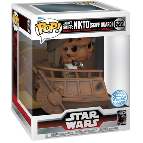 Figura POP Deluxe Star Wars Nikto Skiff Guard Exclusive