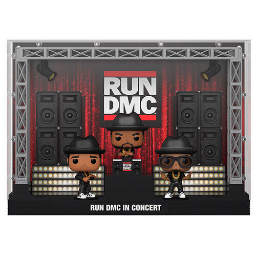 POP figure Moments Deluxe Run DMC in Concert Exclusive