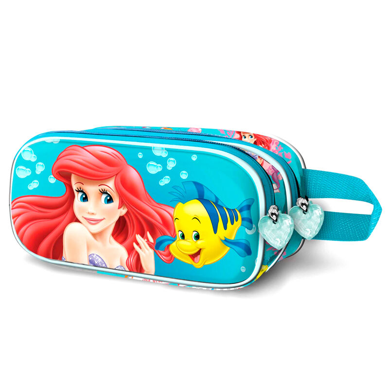 Disney Stitch Pencil Case 2 Compartments Filled Pencil Case