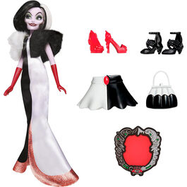 Mueca Cruella de Vil Villanas Disney 28cm