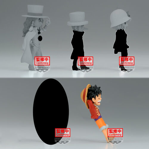 Figura world collectable Entering New Chapter One Piece 7cm