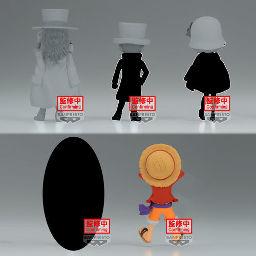 Figura world collectable Entering New Chapter One Piece 7cm