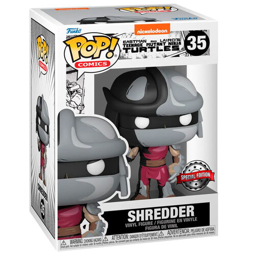 Figura POP Tortugas Ninja Shredder Exclusive 5 + 1 Chase