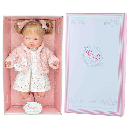 Spanish Daniela doll talkative pink