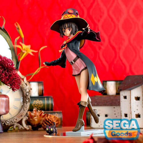 Konosuba Megumi with Chomusuke Luminasta figure 22cm