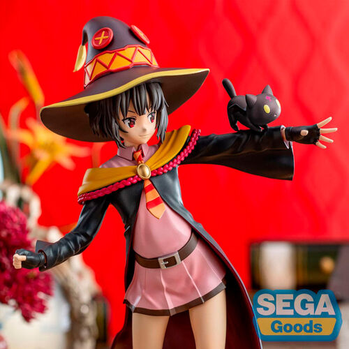 Konosuba Megumi with Chomusuke Luminasta figure 22cm