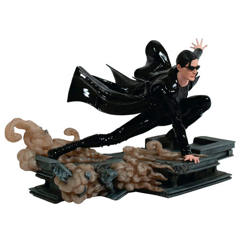 The Matrix Gallery Deluxe Trinity figure