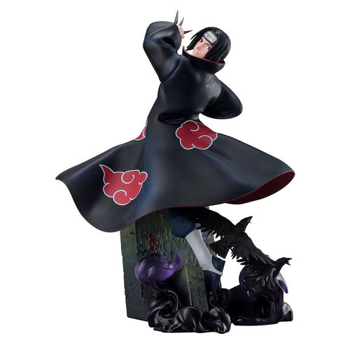 Naruto Shippuden Itachi Uchiha the Light & Dark of the Mangekyo Sharingan Figuarts Zero figure 24cm