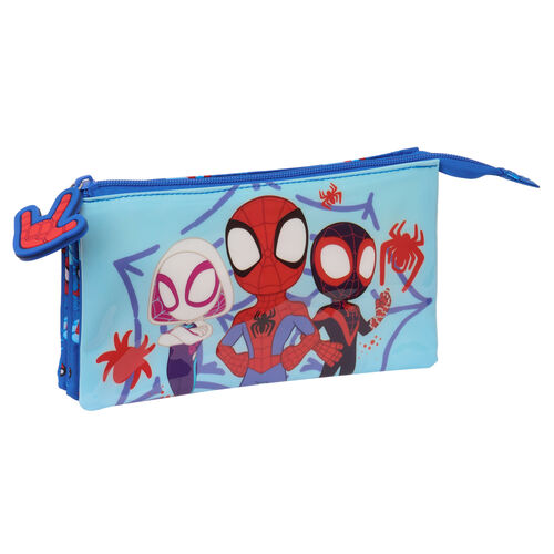 Marvel Spidey Amazing Friends triple pencil case