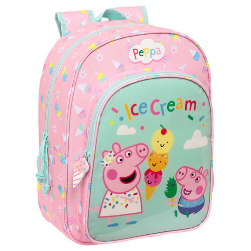 Peppa Pig Ice Cream adaptable backpack 34cm