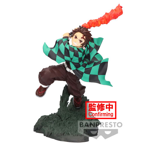 Demon Slayer Kimetsu no Yaiba Combination Battle Tanjiro Kamado figure 9cm