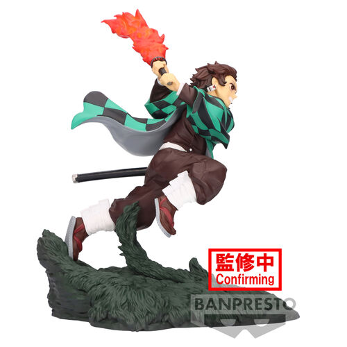 Demon Slayer Kimetsu no Yaiba Combination Battle Tanjiro Kamado figure 9cm