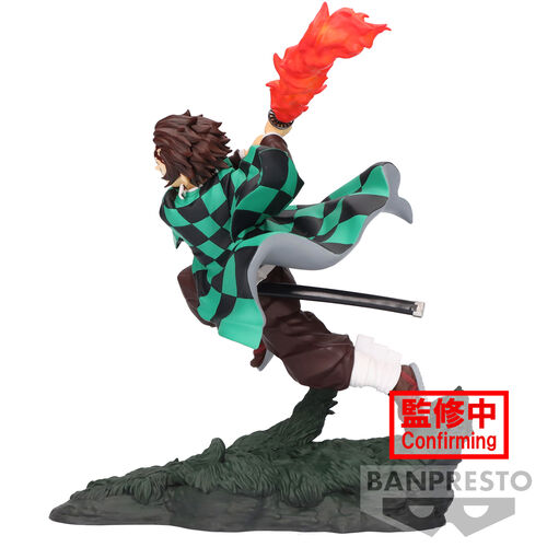 Demon Slayer Kimetsu no Yaiba Combination Battle Tanjiro Kamado figure 9cm