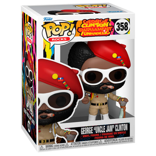 POP figure Rocks George Uncle Jam Clinton