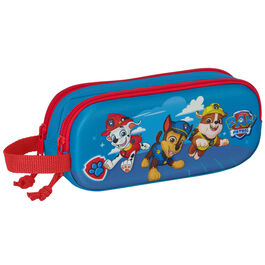 Paw Patrol Kids' Toiletry Bag, Pencil Case with 3 Compartments 