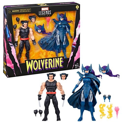 Marvel Legends Series Wolverine pack figures 15cm