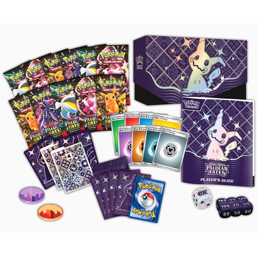 English Pokemon Scarlet & Violet Paldea Fates elite trainer box