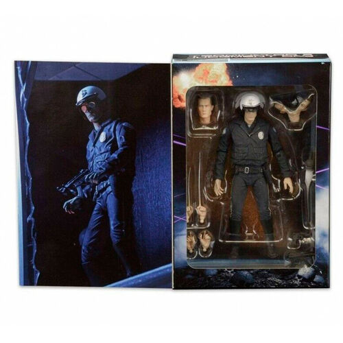 Figura ultimate T-1000 Policia Motorizado Terminator 2 18cm