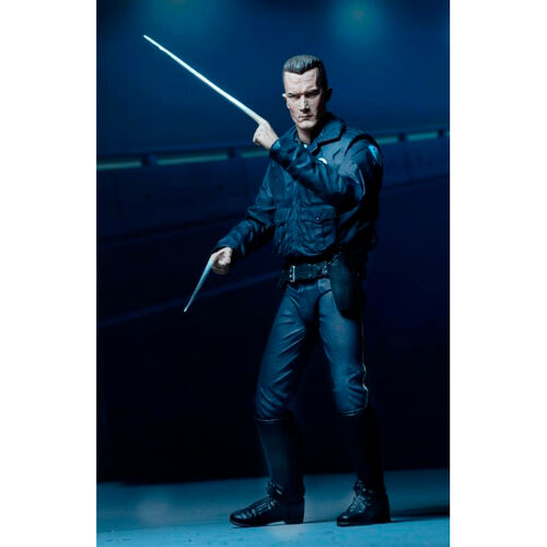 Figura ultimate T-1000 Policia Motorizado Terminator 2 18cm