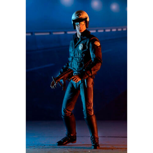 Figura ultimate T-1000 Policia Motorizado Terminator 2 18cm