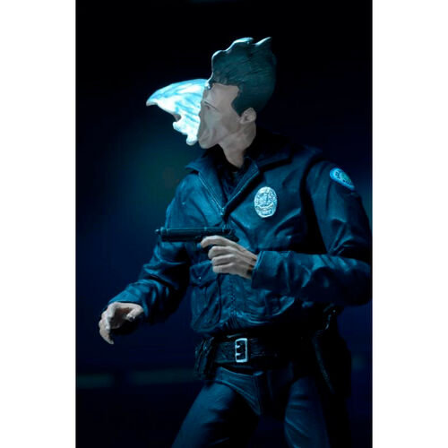 Figura ultimate T-1000 Policia Motorizado Terminator 2 18cm