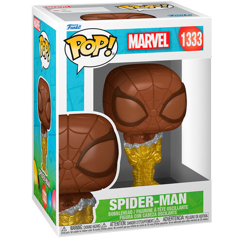 Spider man chrome store pop