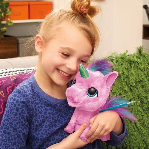 FurReal Flyalots Alicorn interactive plush toy