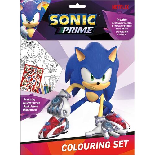 Sonic Prime coloring set