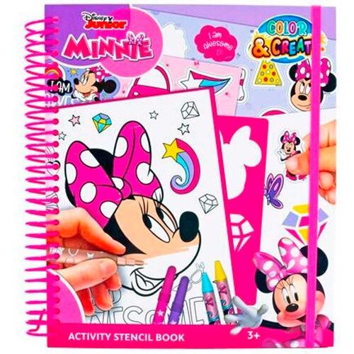 Disney Minnie activity template book