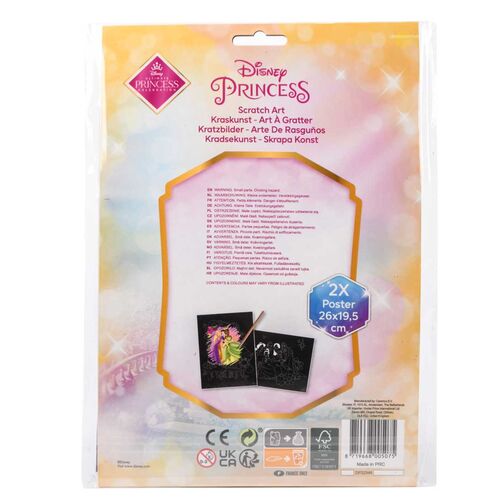 Disney Princess scratching set