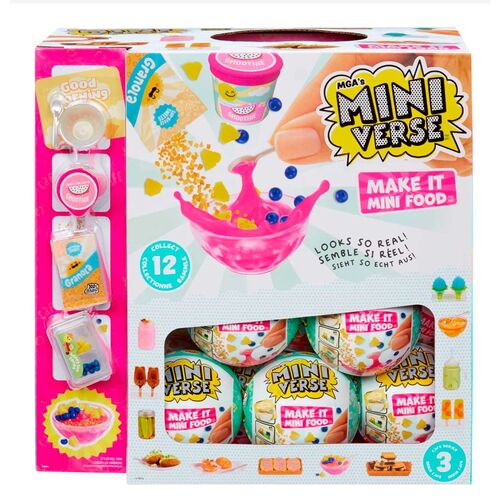 Miniverse Make It Mini Foods Cafe Serie 3 surprise capsule assorted