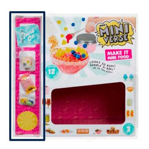 Miniverse Make It Mini Foods Cafe Serie 3 surprise capsule assorted