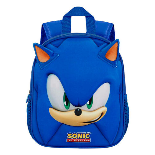 Sonic the Hedgehog Face 3D backpack 31cm
