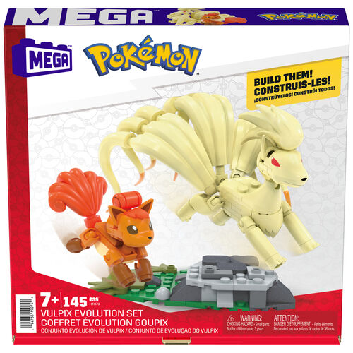 Pokemon Vulpix Evolution MEGA Construx