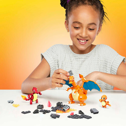 Pokemon Charmander Evolution MEGA Construx