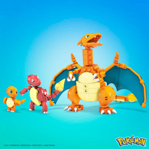 Pokemon Charmander Evolution MEGA Construx