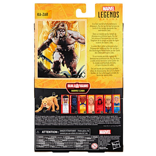 Marvel Legends Series Ka-Zar figure 15cm