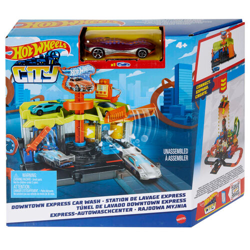 Tunel Lavado Downtown Express City Hot Wheels