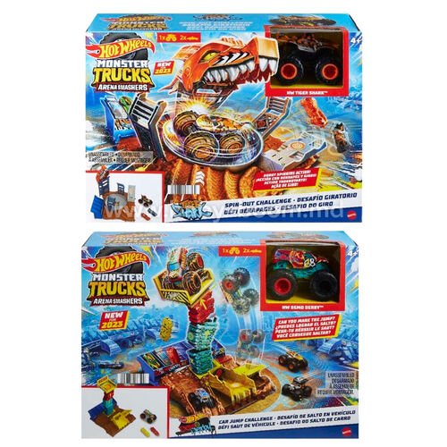 Hot Wheels Monster Trucks assorted Spire-Out Challenge