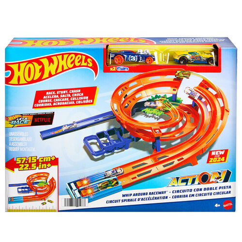 Pista Action Choque en la Pista Hot Wheels