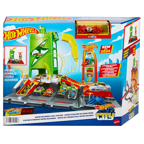 Hot Wheels Super Recharge Fuel Station